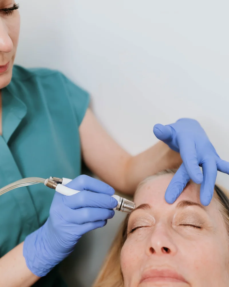Skin treatment room at Northshore Skincare